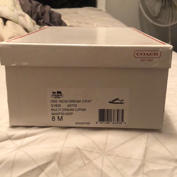 Coach poppy series sneakers! - Picture 2 of 2